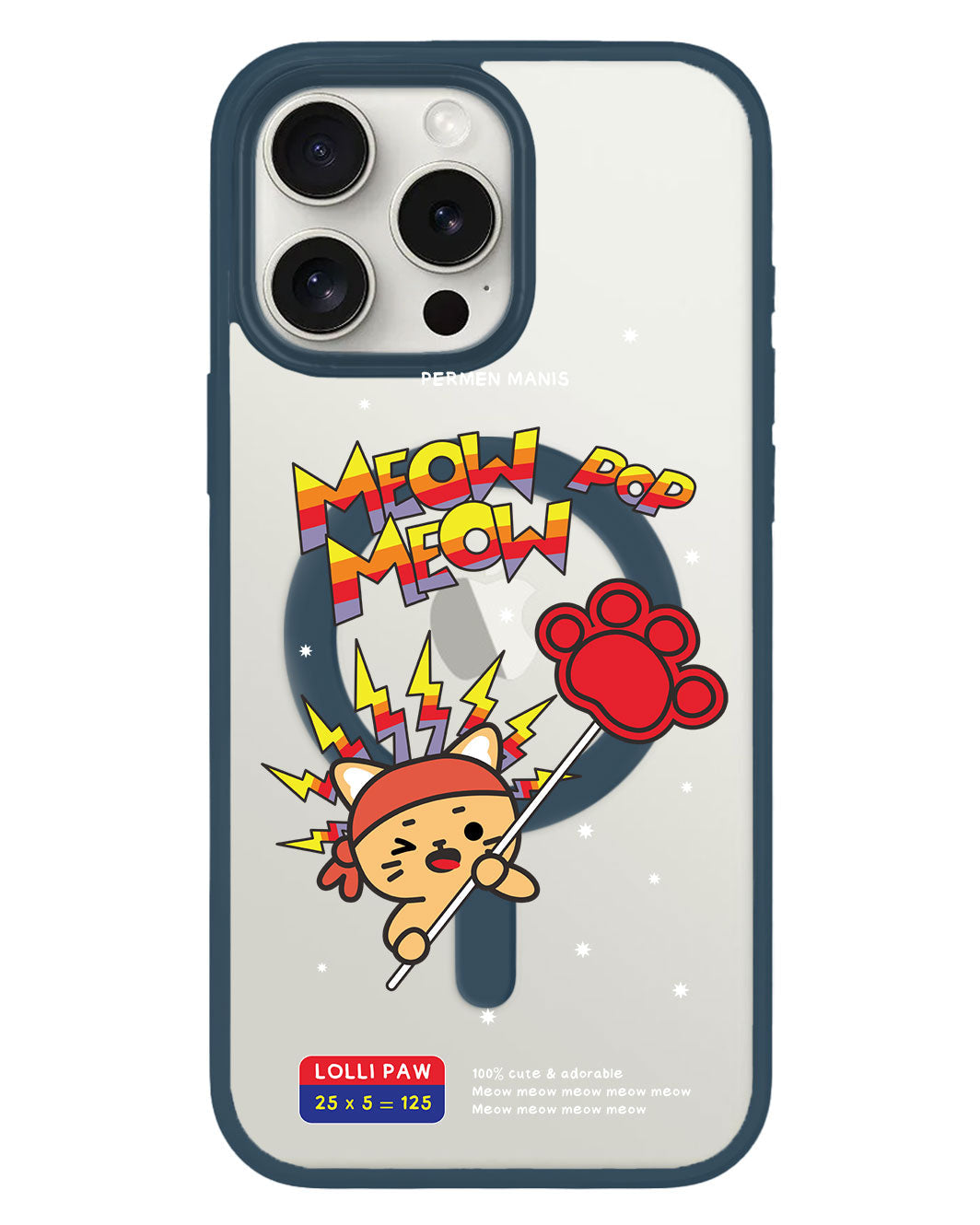 เคส iPhone Rearguard Hybrid - Meow Pop 1.0