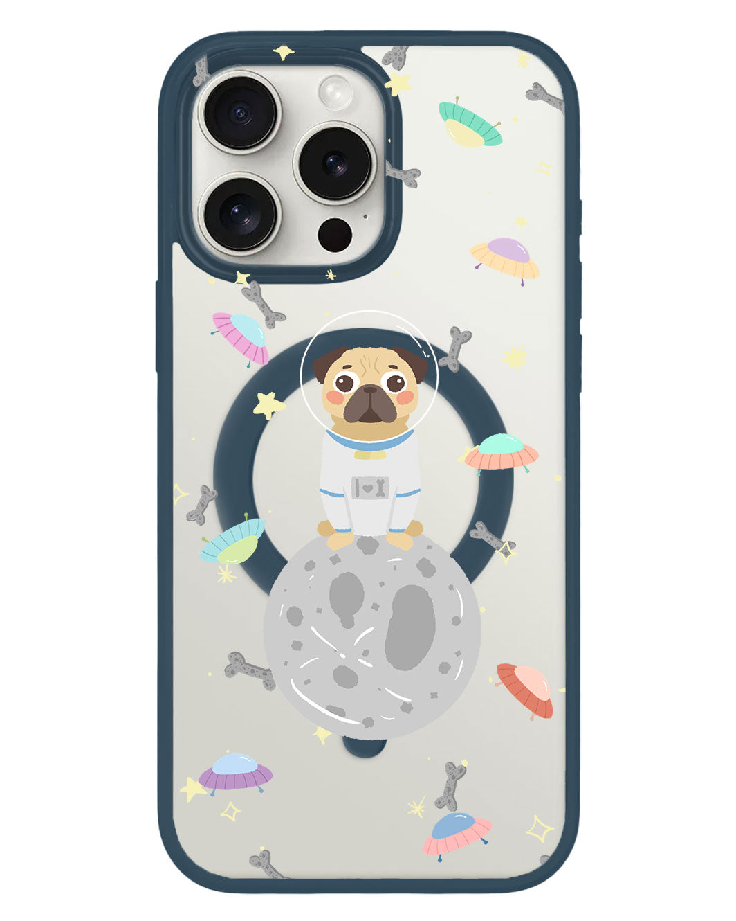 iPhone Rearguard Hybrid - Pugstronaut