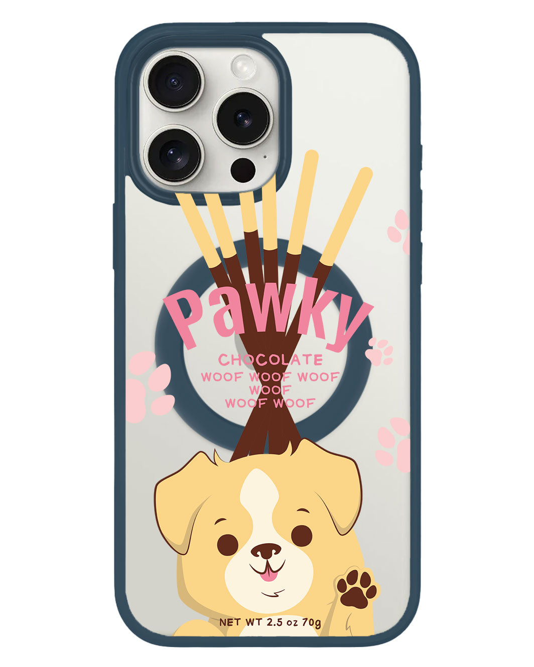 واقي خلفي هجين لهاتف iPhone - Pawky Dog