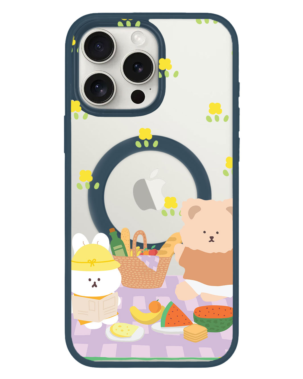 iPhone Rearguard Hybrid - สี Picnic Bear Lilac