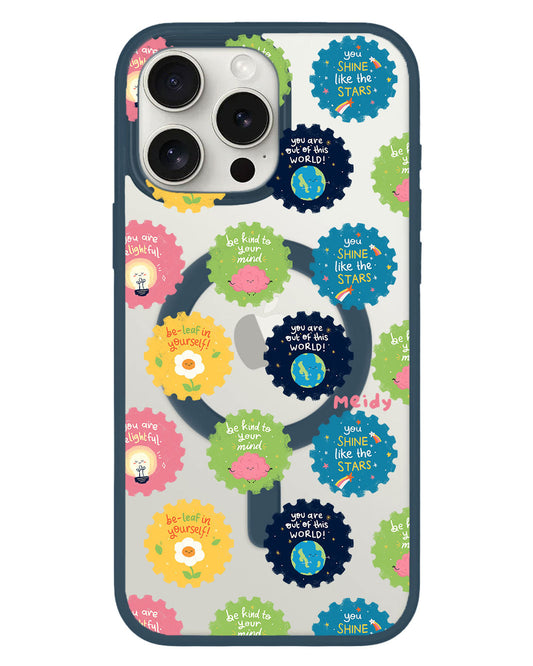 واقي خلفي هجين لجهاز iPhone - طوابع تذكيرية ذاتية