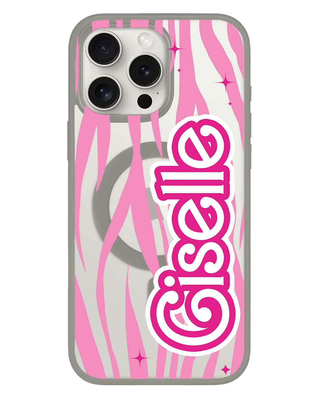 iPhone Rearguard Hybrid - Barbie Zebra Pattern