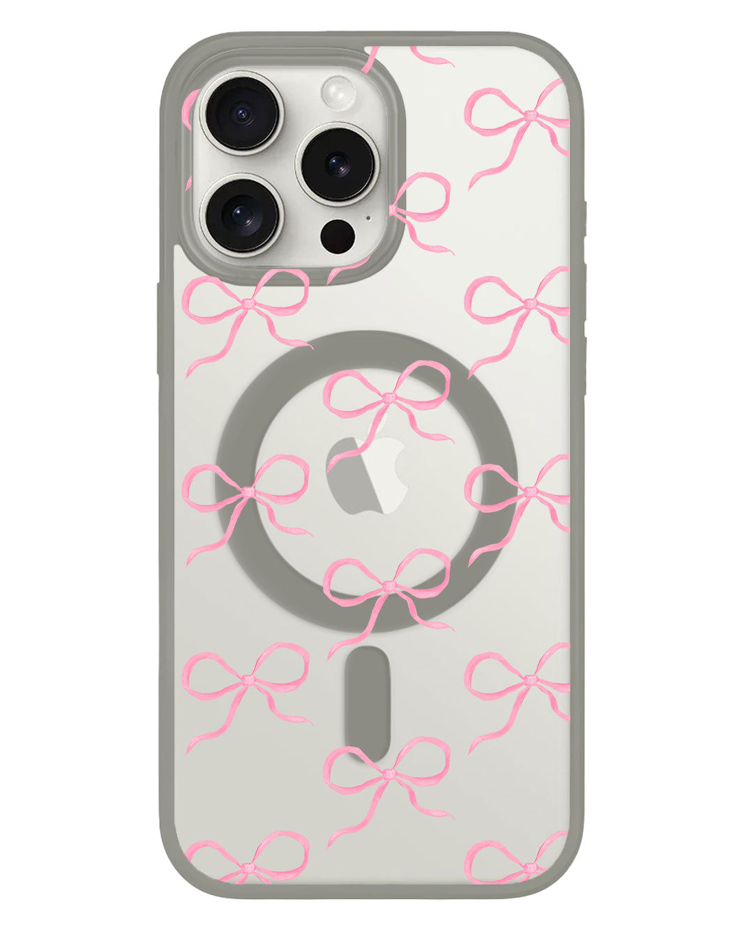 iPhone Rearguard Hybrid - สี Coquette Pink Bow