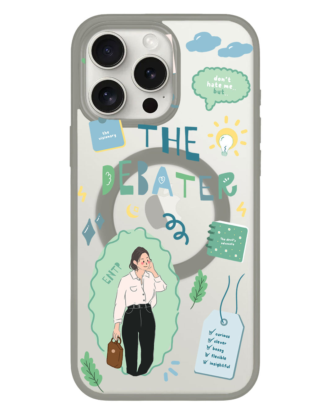iPhone Rearguard Hybrid - ENTP (The Debater)