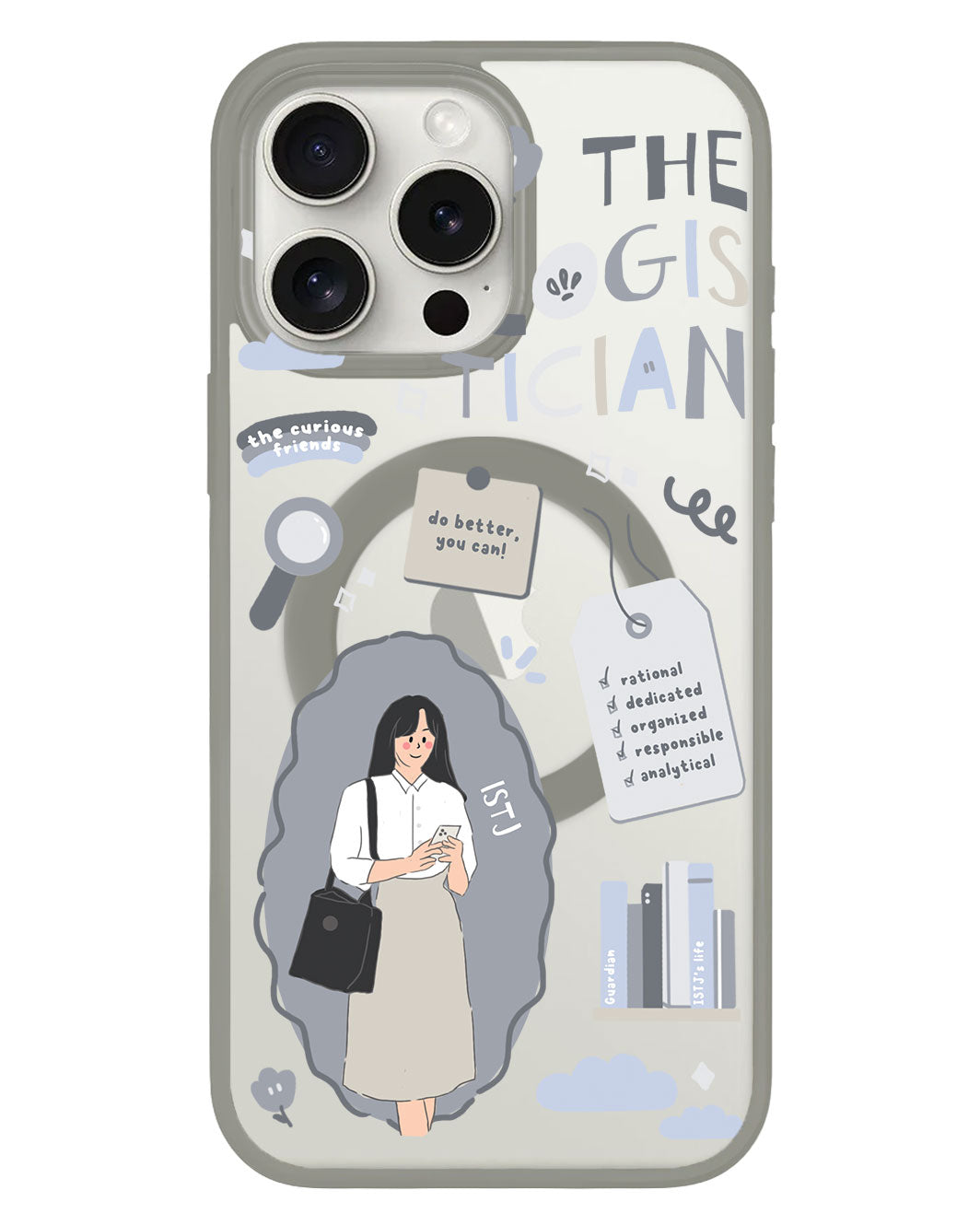 เคส iPhone Rearguard Hybrid - ISTJ (The Logistician)