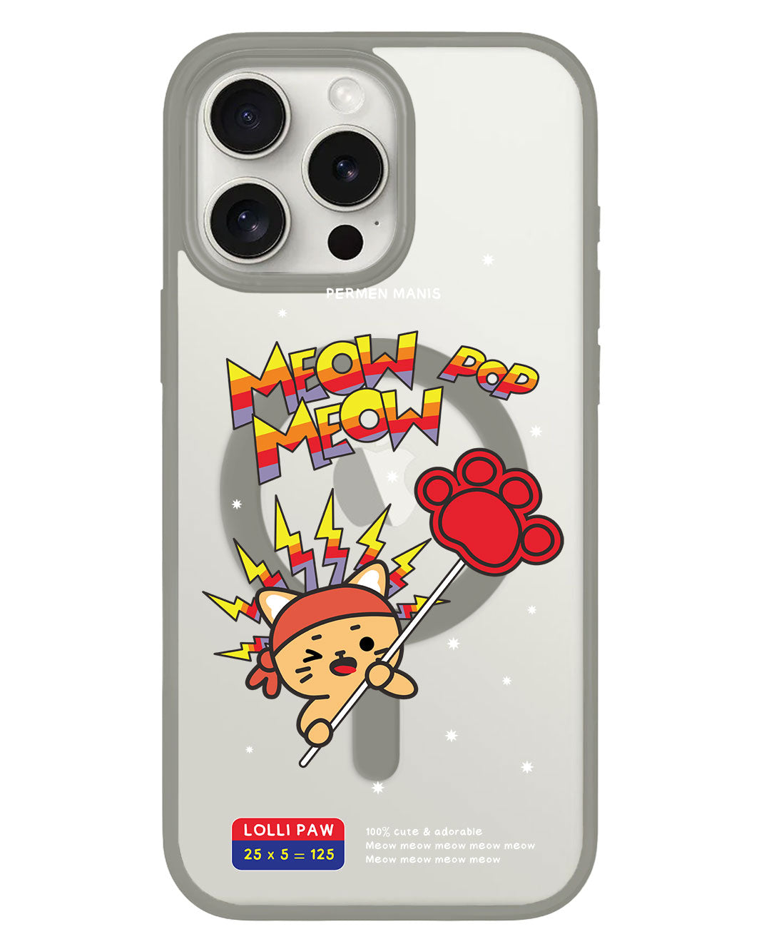 เคส iPhone Rearguard Hybrid - Meow Pop 1.0