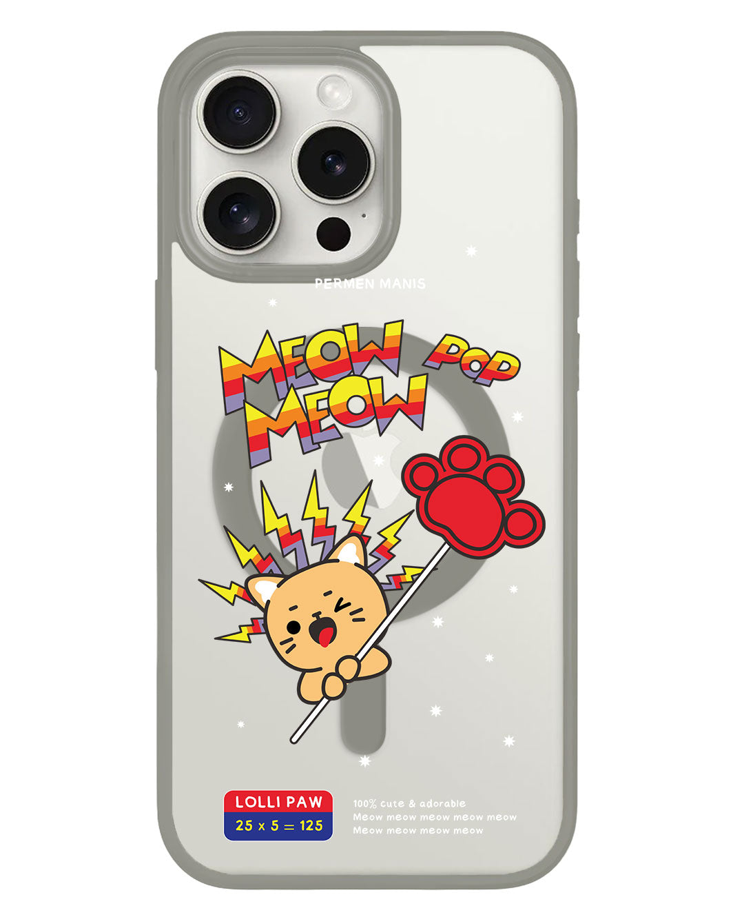 เคส iPhone Rearguard Hybrid - Meow Pop 2.0