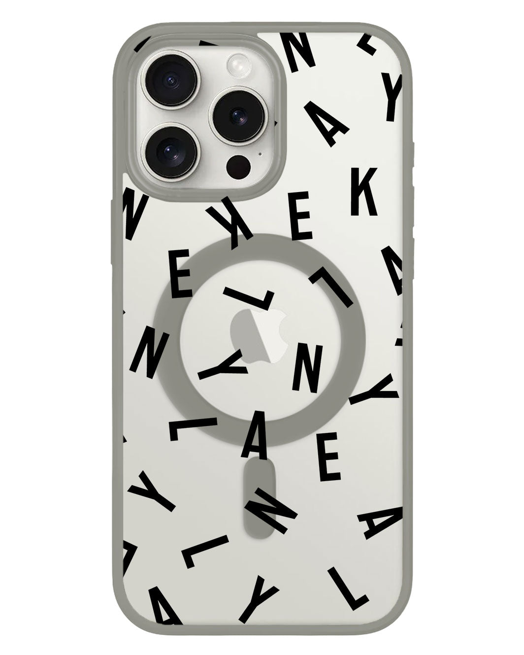 iPhone Rearguard Hybrid - CUSTOM Monogram 1.0 Noir