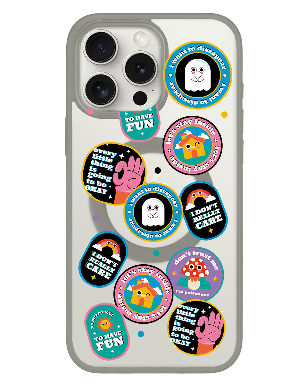 iPhone Rearguard Hybrid - Monster Sticker Pack