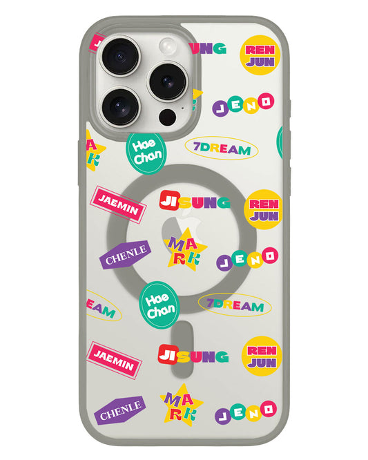 واقي خلفي هجين لهاتف iPhone - NCT Dream 7 Dream