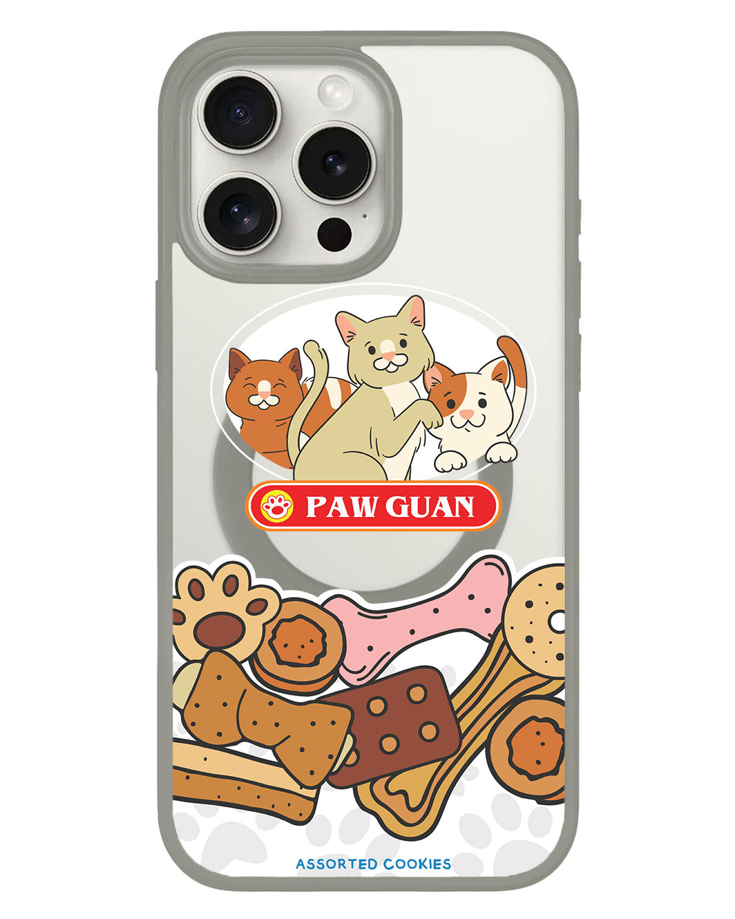 iPhone Rearguard Hybrid - Pawguan Cat