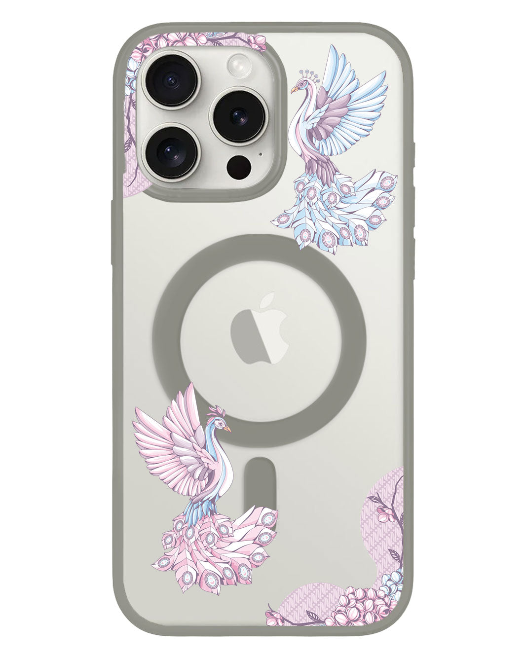 iPhone Rearguard Hybrid - นกยูง