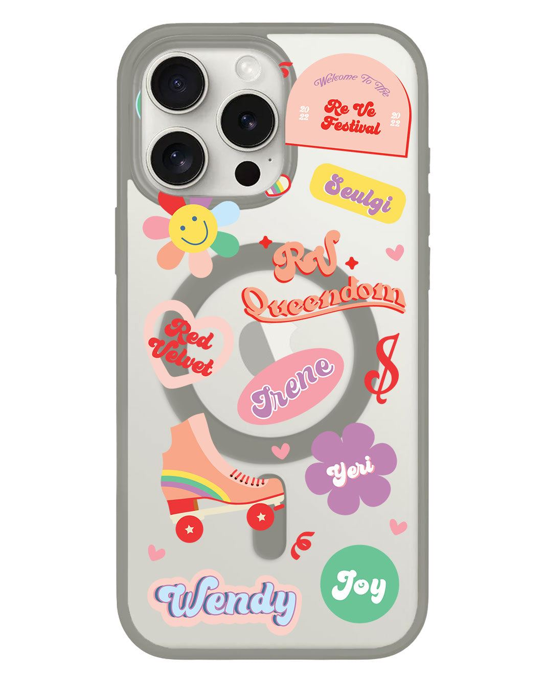 iPhone Rearguard Hybrid - Red Velvet Sticker Pack