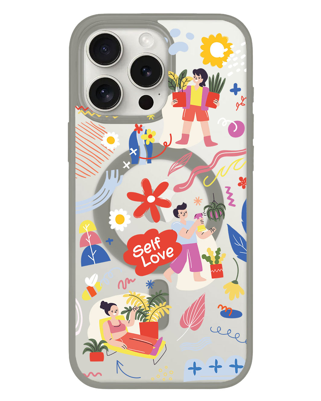 สติ๊กเกอร์ iPhone Rearguard Hybrid - Self Love Pack 1.0
