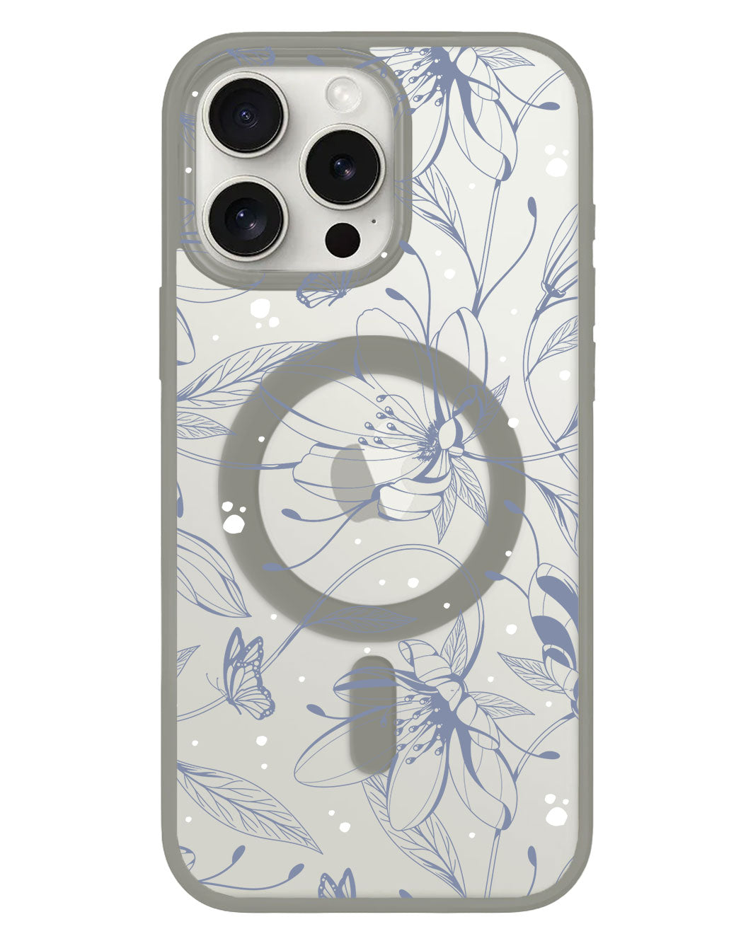 เคส iPhone Rearguard Hybrid - Sketchy Flower & Butterfly 2.0