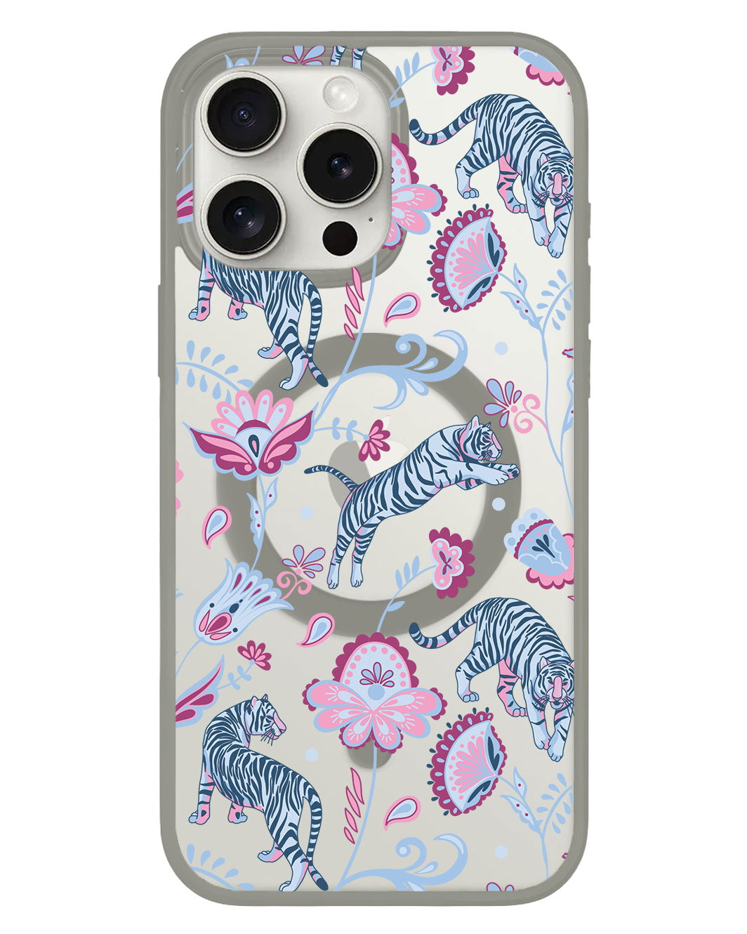 เคส iPhone Rearguard Hybrid - สี Tiger & Floral 3.0