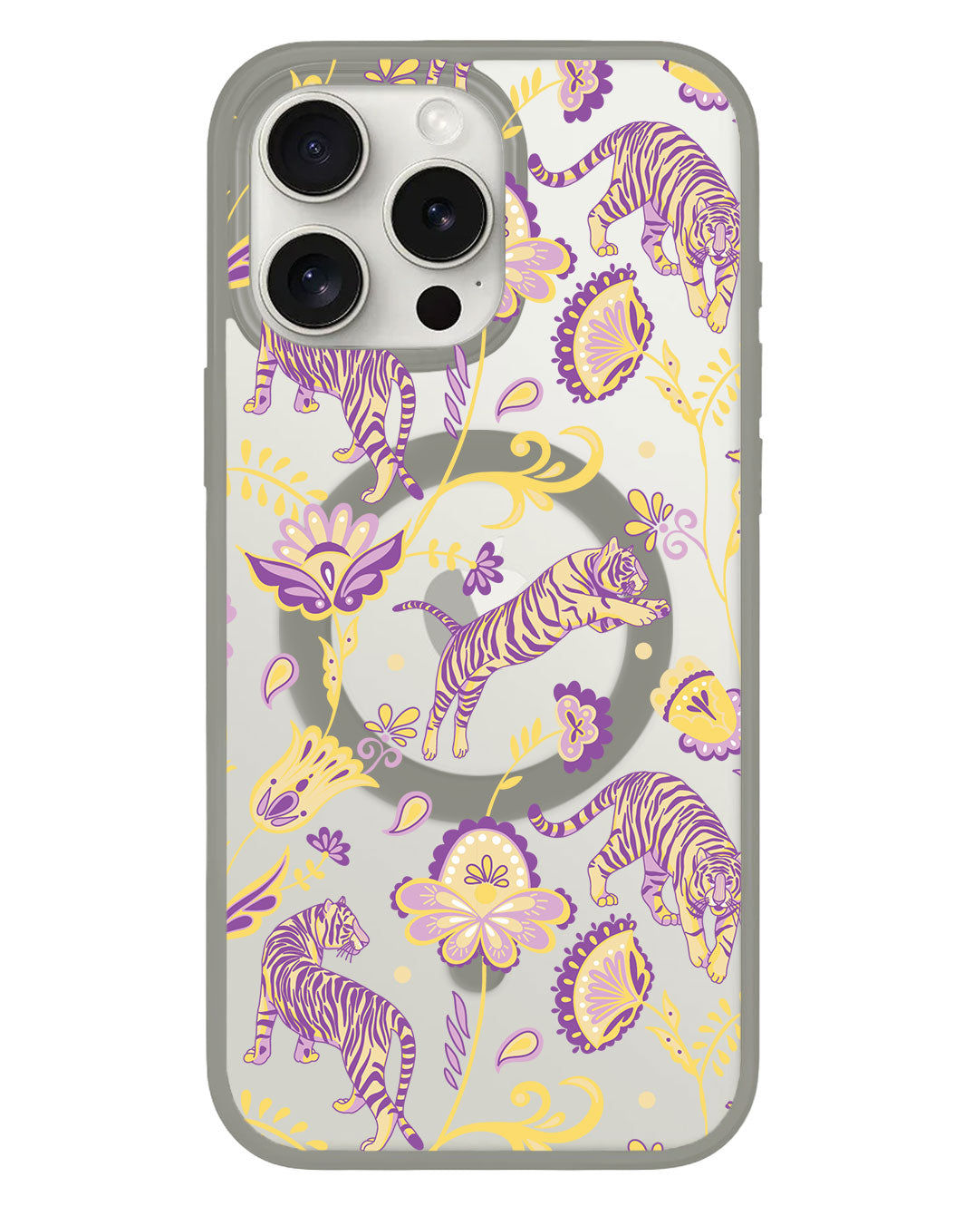 เคส iPhone Rearguard Hybrid - สี Tiger & Floral 4.0