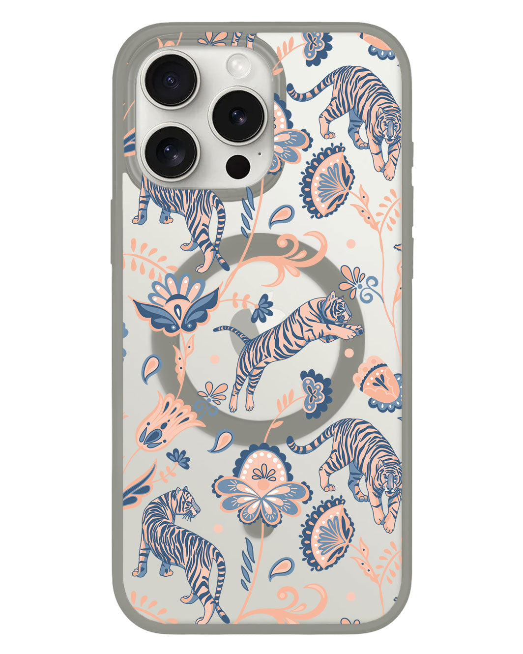 เคส iPhone Rearguard Hybrid - สี Tiger & Floral 5.0