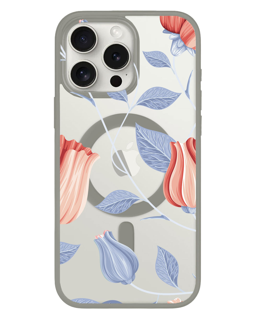 iPhone Rearguard Hybrid - สีแดงทิวลิป