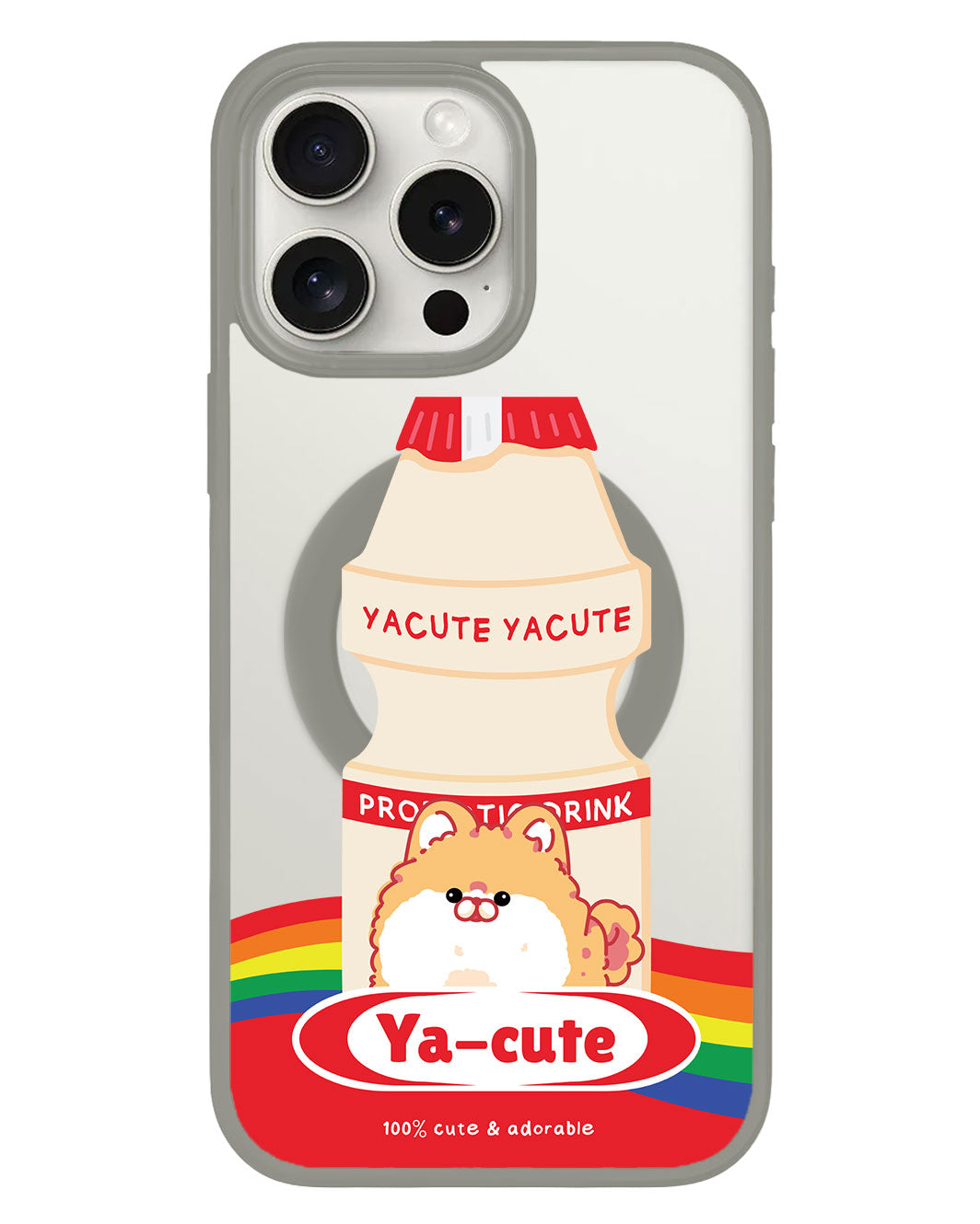 واقي خلفي هجين لهاتف iPhone - Yacute Dog