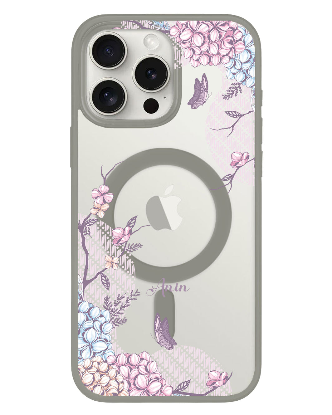 iPhone Rearguard Hybrid - ลายดอกไม้บาติก