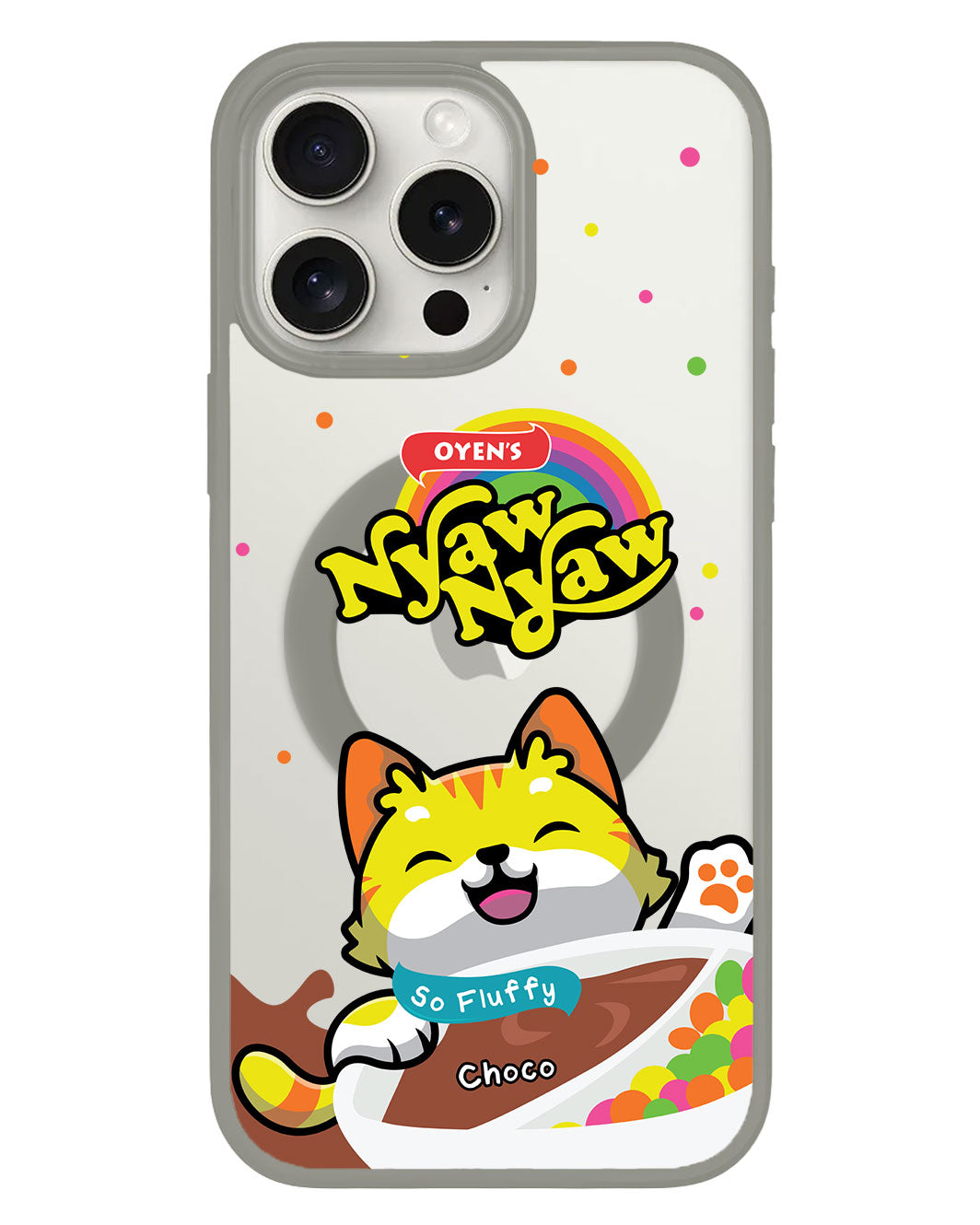 واقي خلفي هجين لجهاز iPhone - Nyaw Nyaw