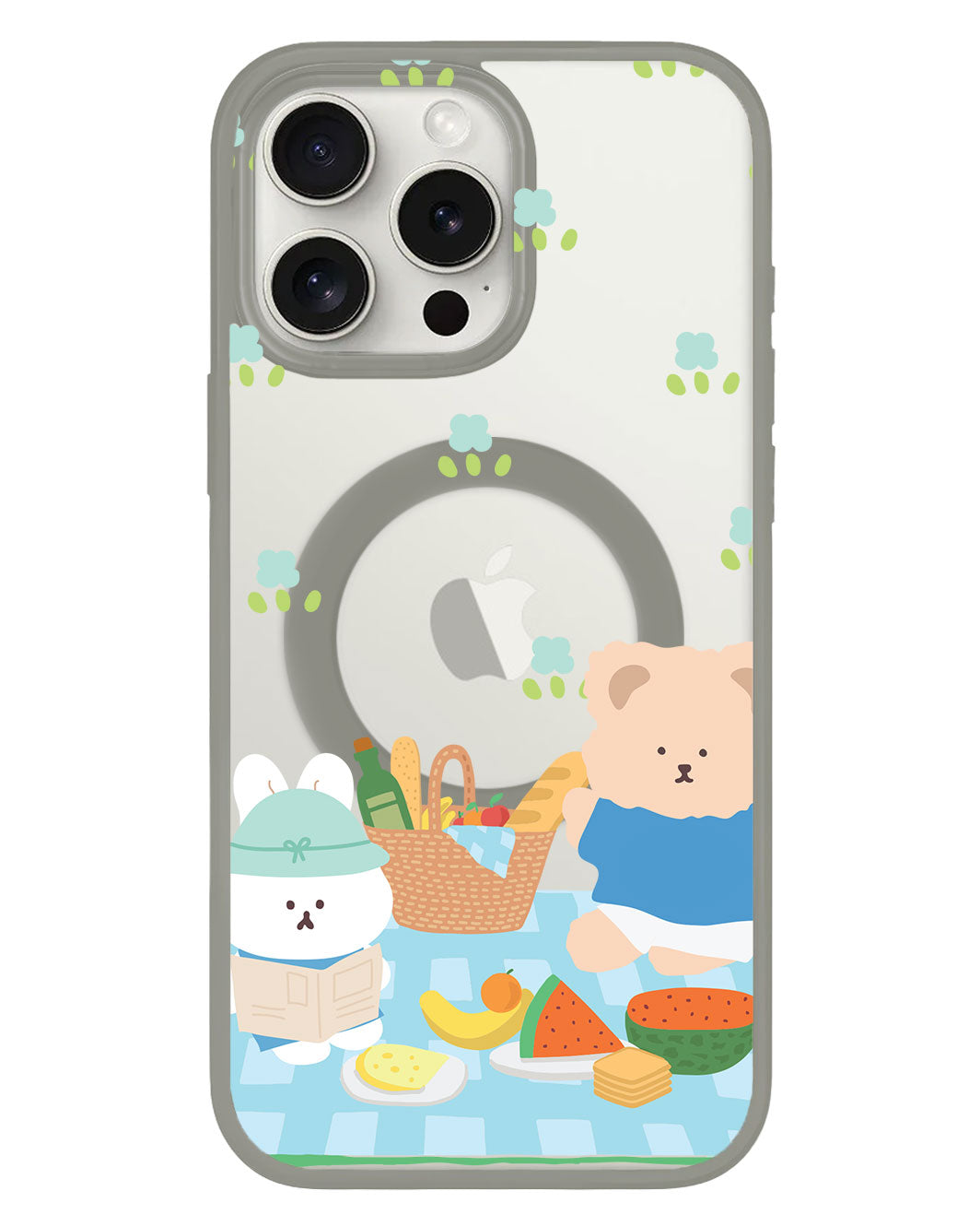 iPhone Rearguard Hybrid - สี Picnic Bear Blue
