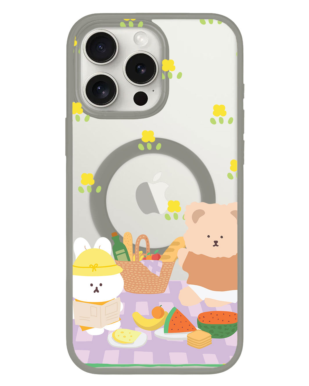 iPhone Rearguard Hybrid - สี Picnic Bear Lilac