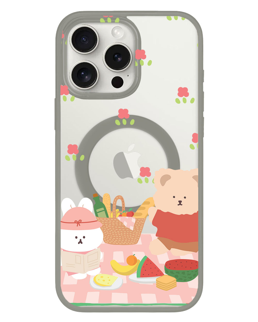 iPhone Rearguard Hybrid - สี Picnic Bear Pink