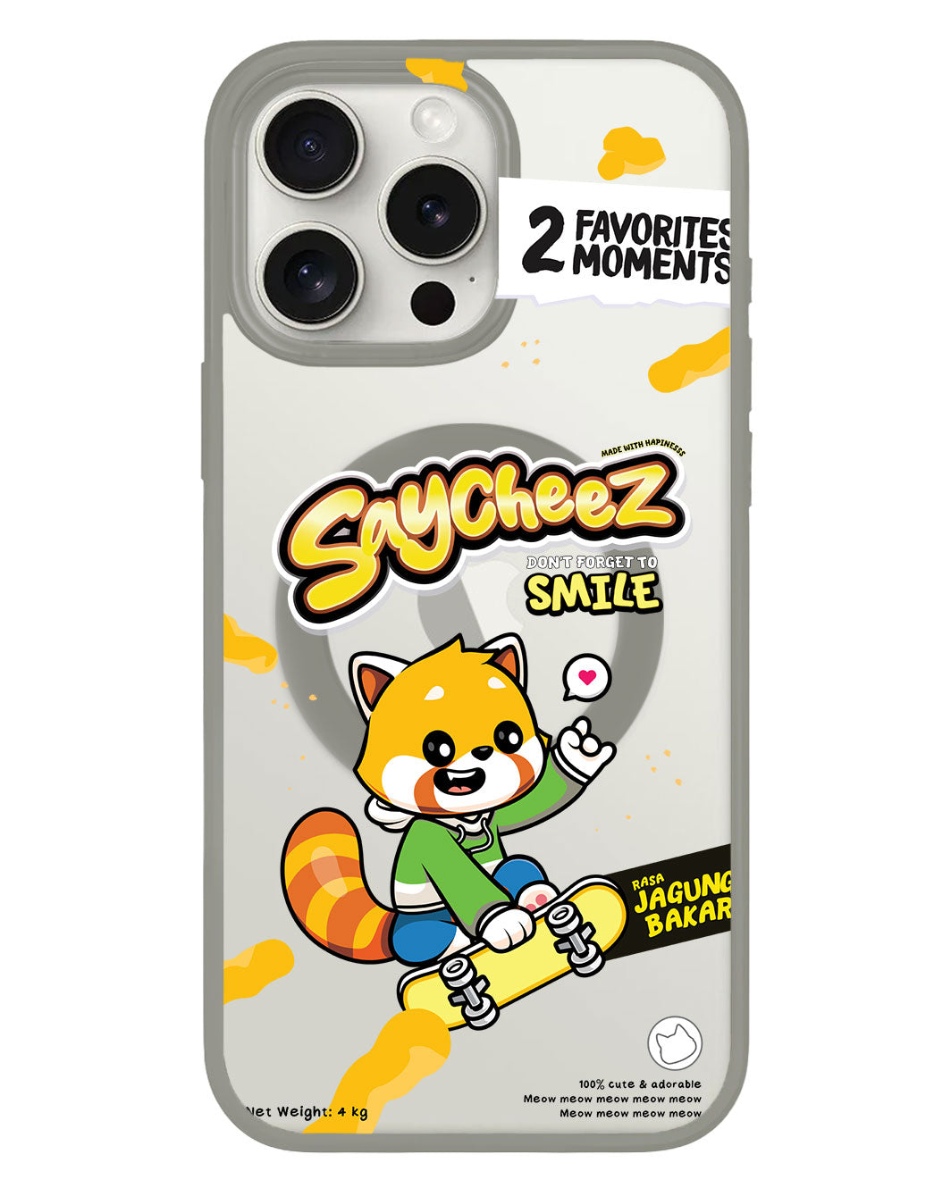 واقي خلفي هجين لهاتف iPhone - Saycheez