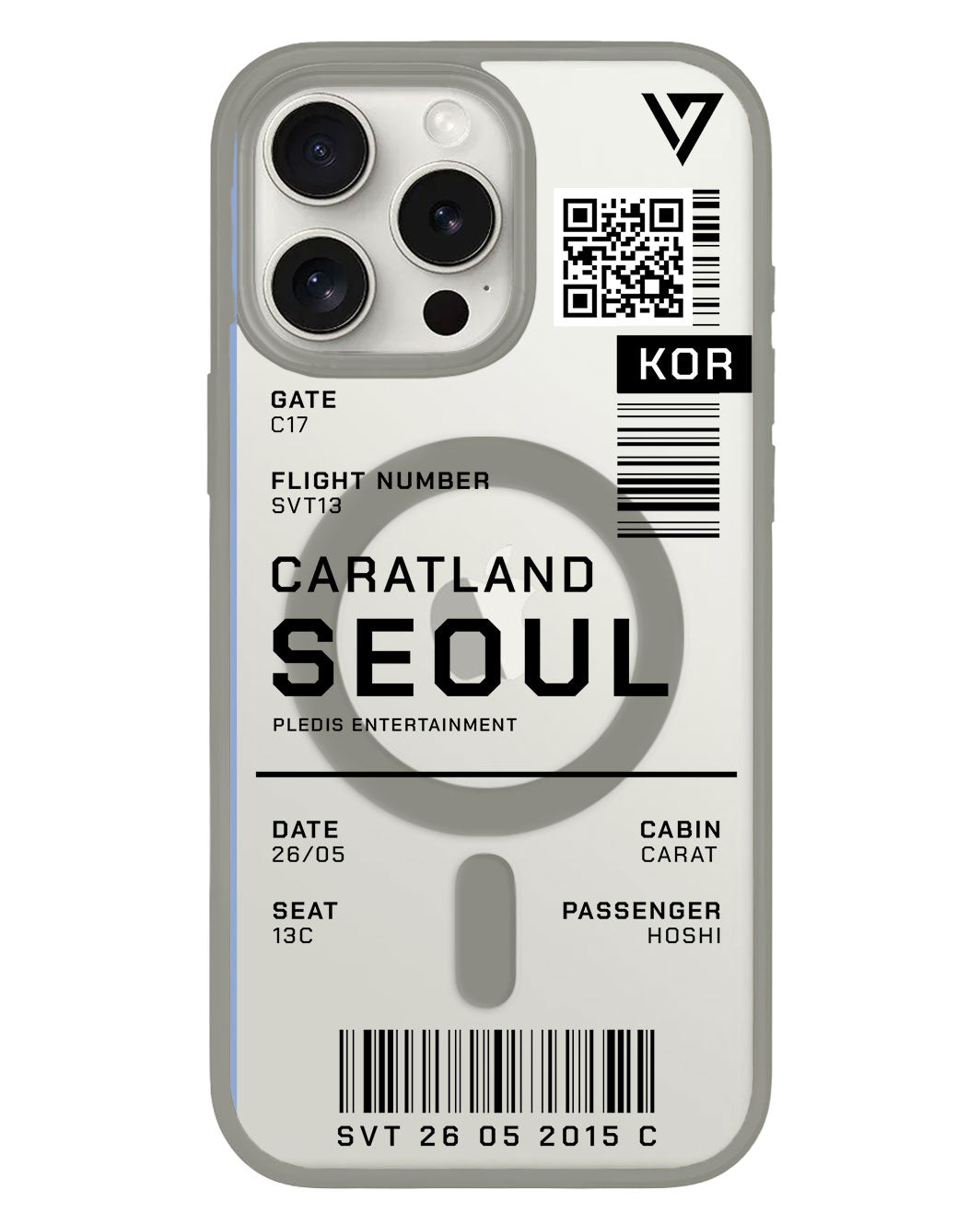 iPhone Rearguard Hybrid - Seventeen Caratland Ticket