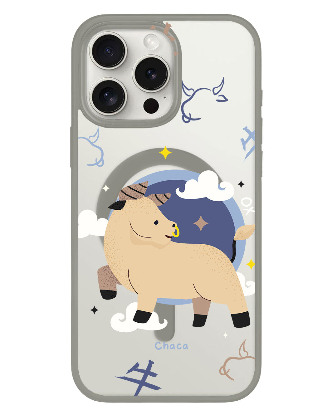 iPhone Rearguard Hybrid - วัว (นักษัตรจีน / ชิโอ)