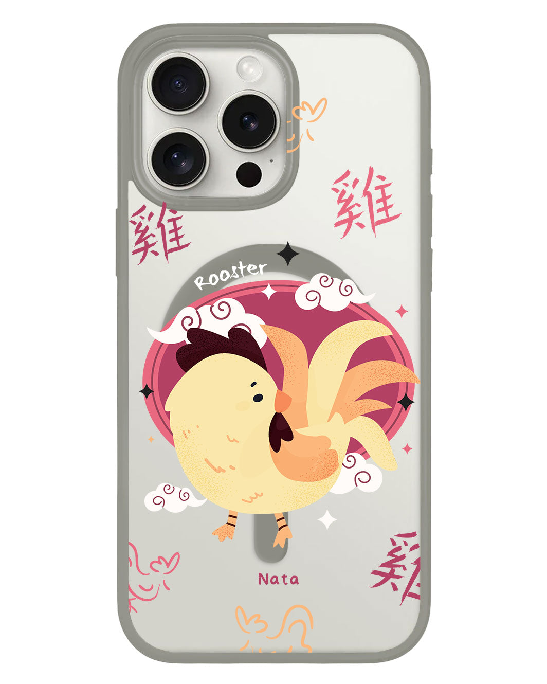 iPhone Rearguard Hybrid - Rooster (นักษัตรจีน / ชิโอ)