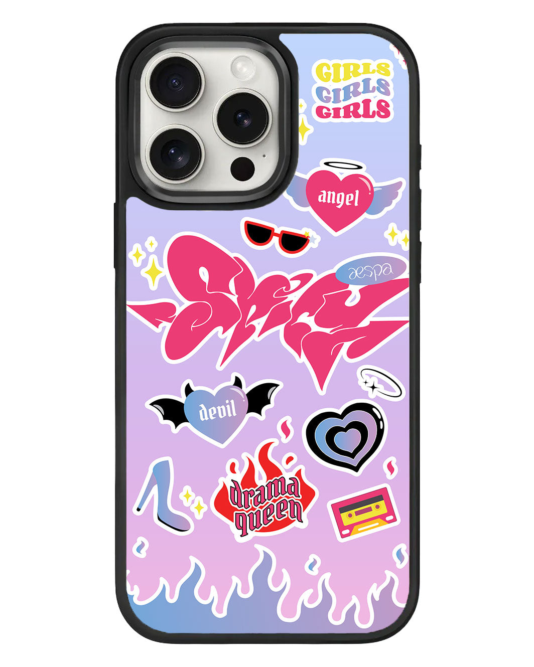 เคส iPhone Standee Grip - Aespa Spicy
