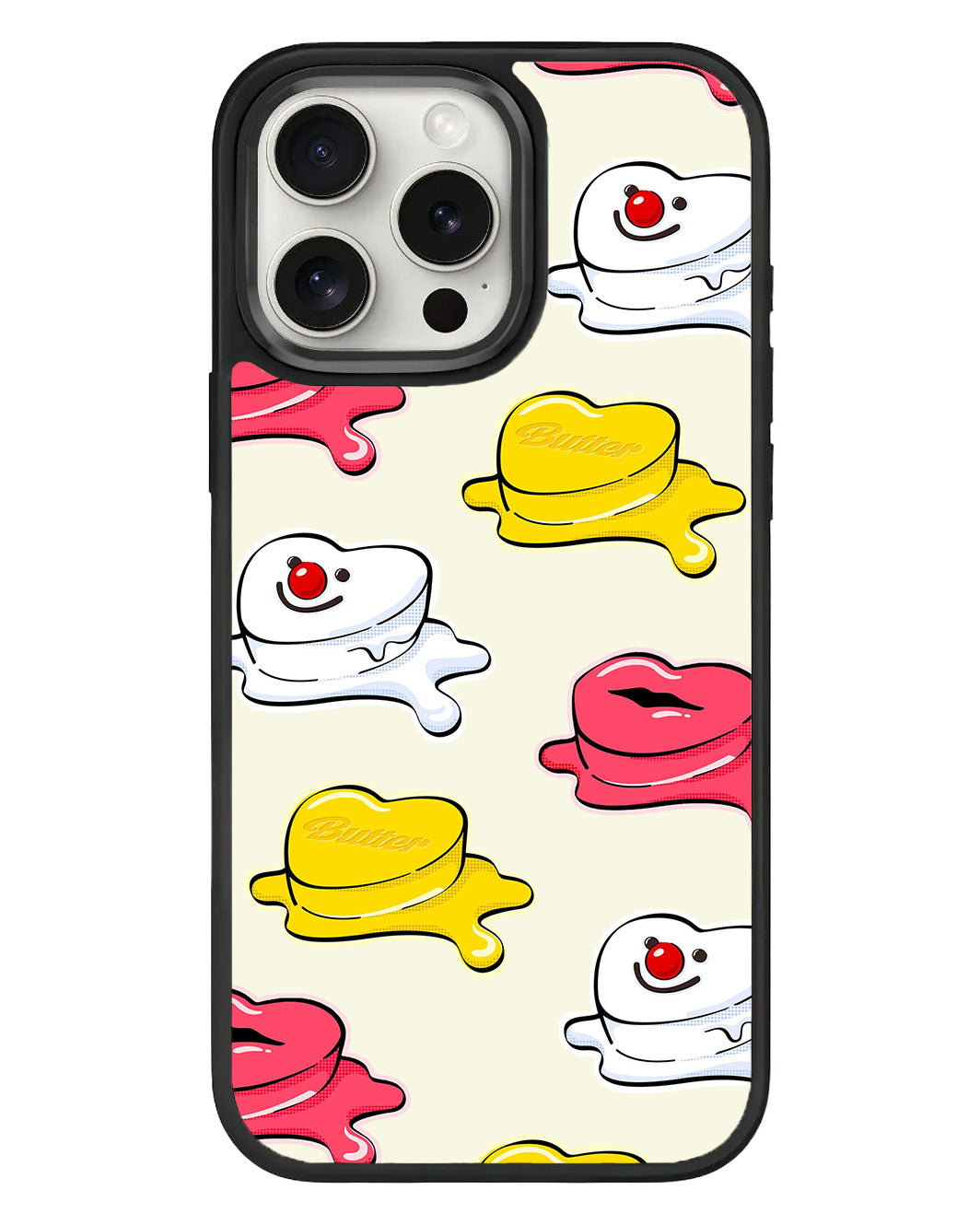 جراب iPhone Standee Grip - مجموعة ملصقات BTS Butter