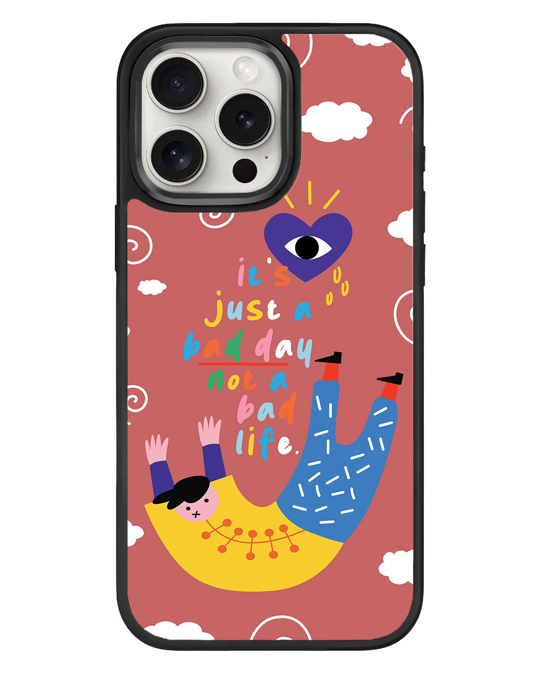 جراب iPhone Standee Grip - Bad Day
