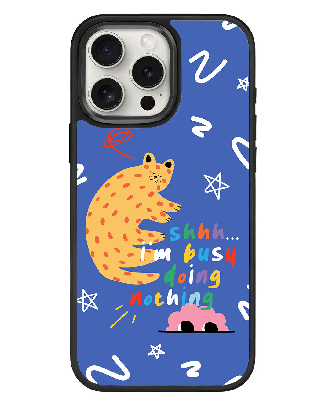 حافظة iPhone Standee Grip - مشغول بلا شيء