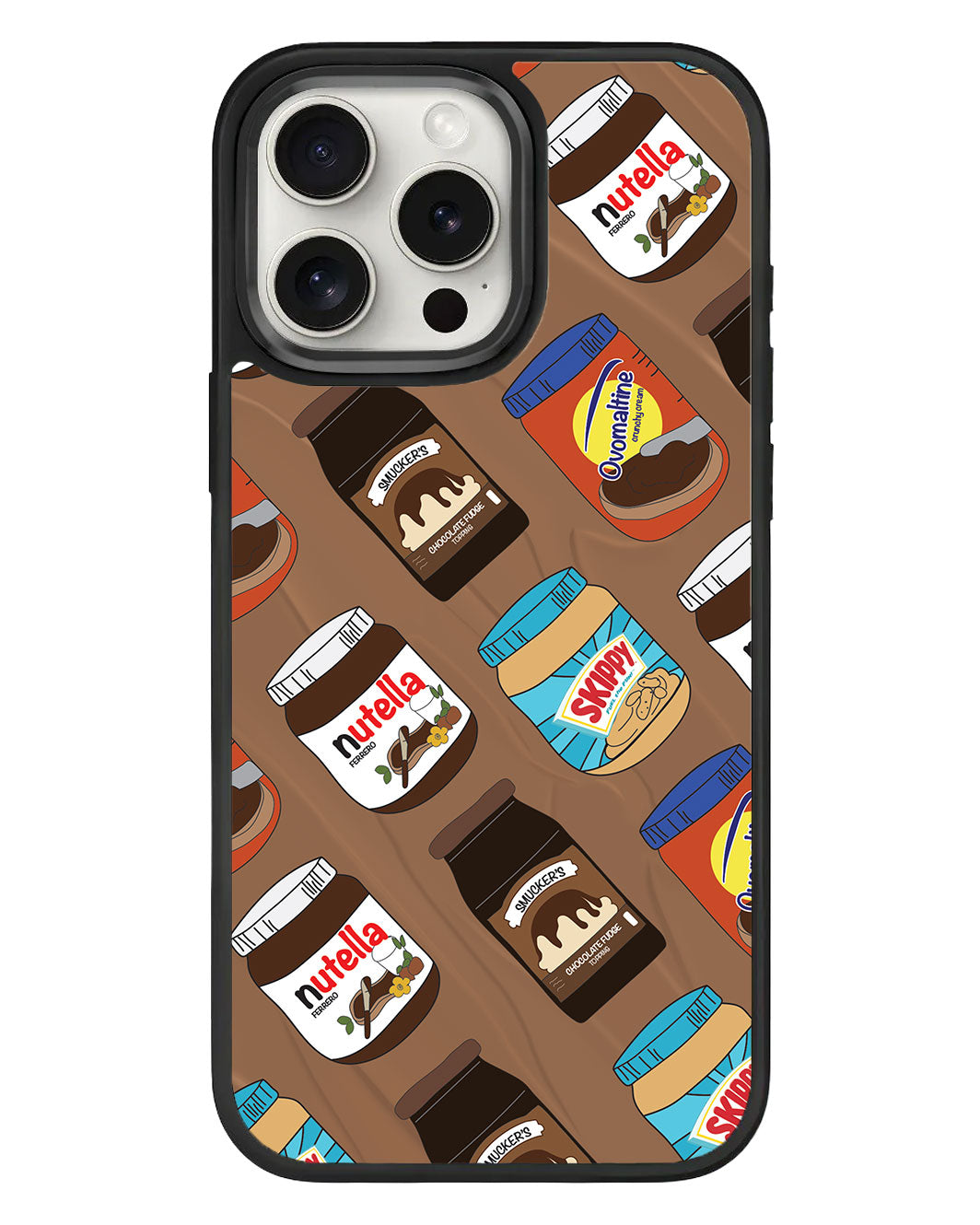 جراب iPhone Standee Grip - شوكولاتة سبريد