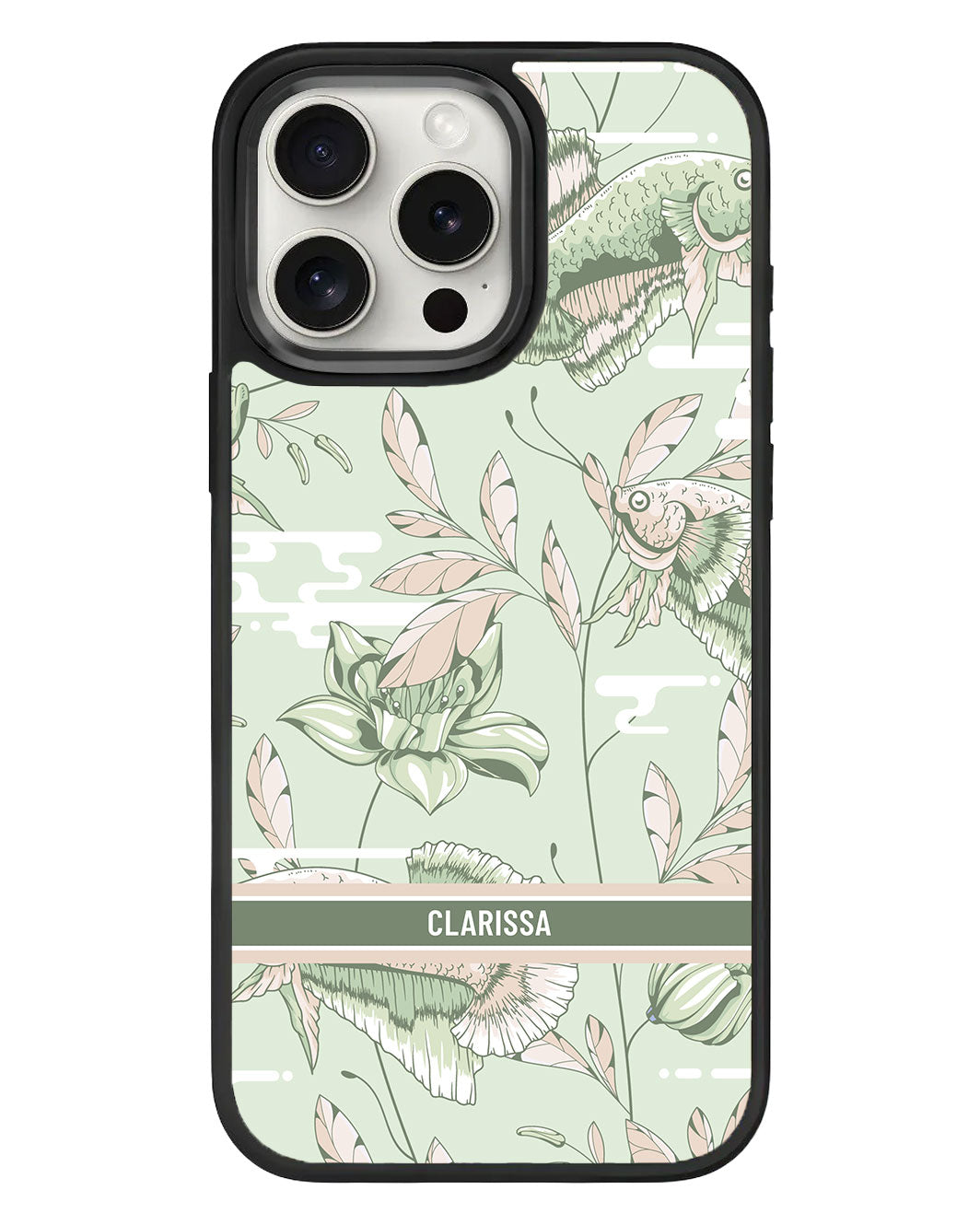 เคส iPhone Standee Grip - ลาย Fish & Floral 6.0