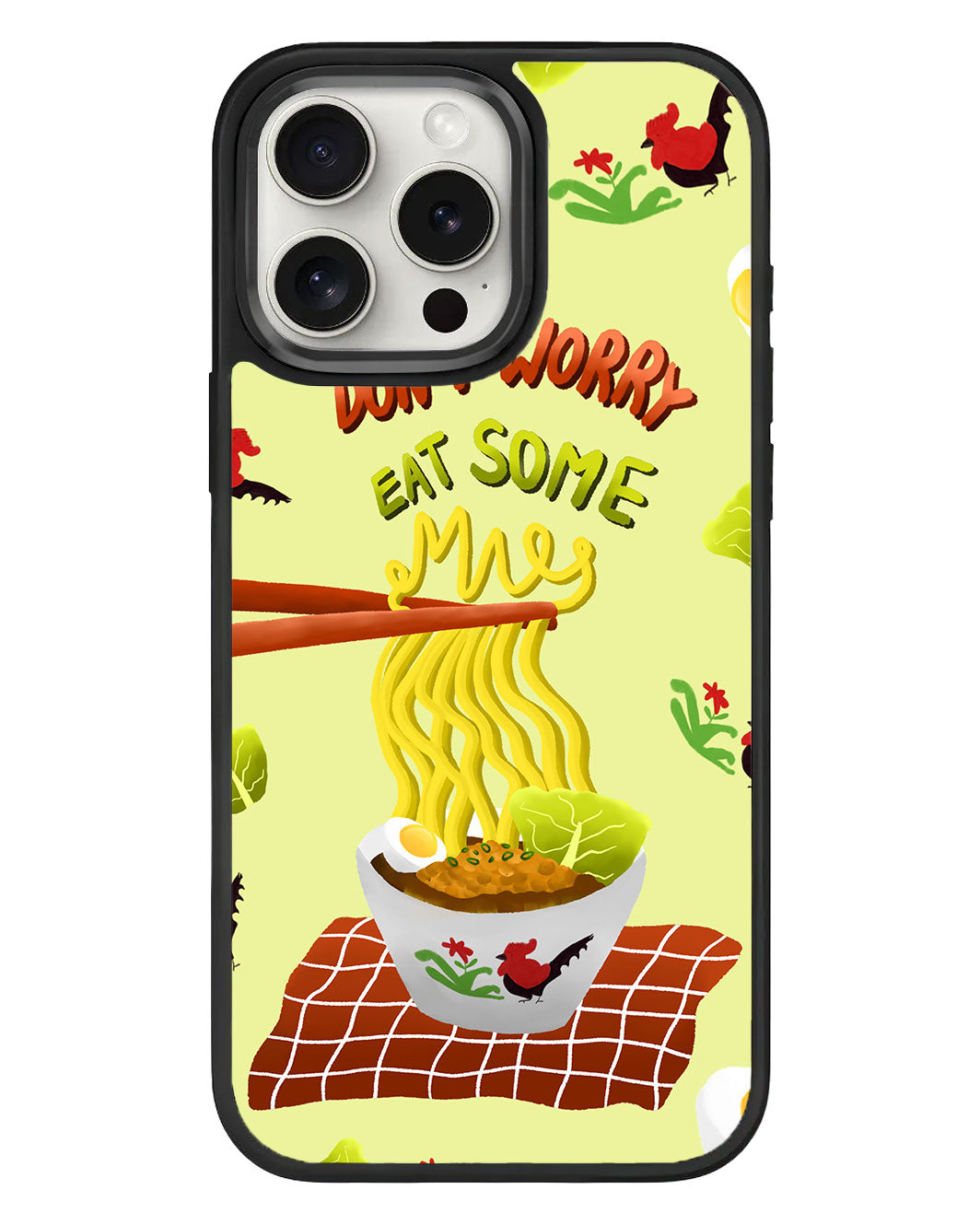 جراب iPhone Standee Grip - Go Eat Some Mie
