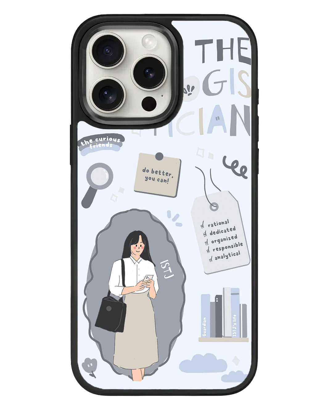 جراب iPhone Standee Grip - ISTJ