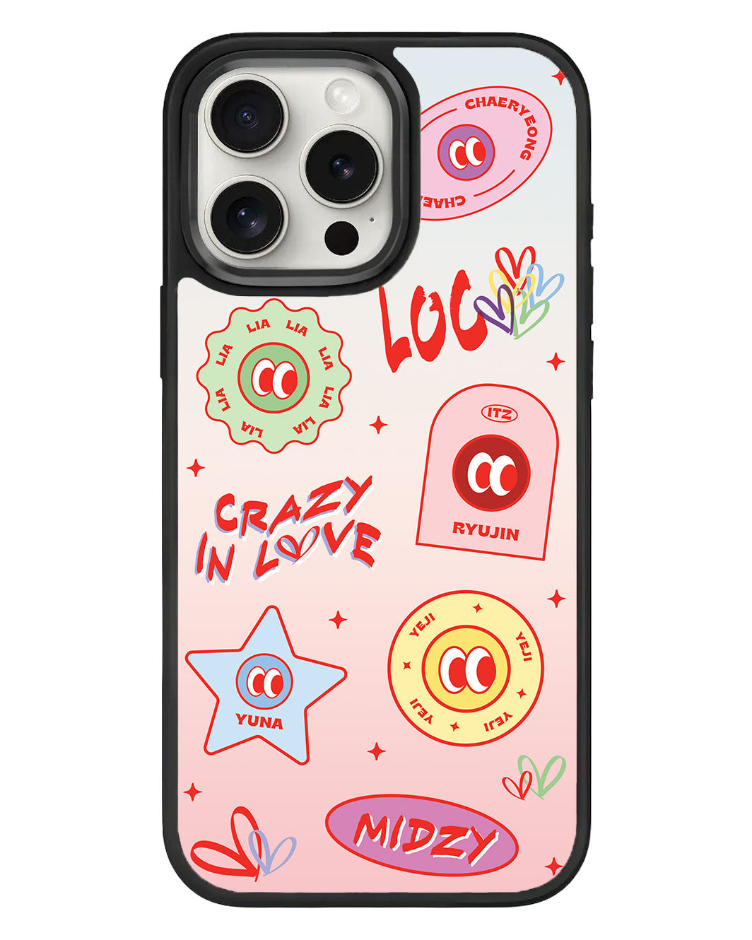 حافظة iPhone Standee Grip - مجموعة ملصقات ITZY