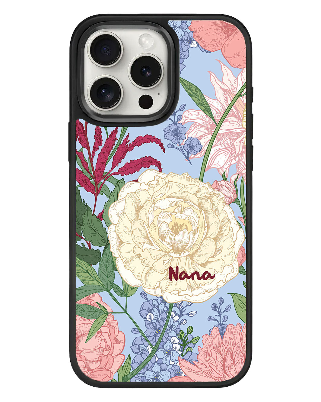 เคส iPhone Standee Grip - เดือนกรกฎาคม Delphinium