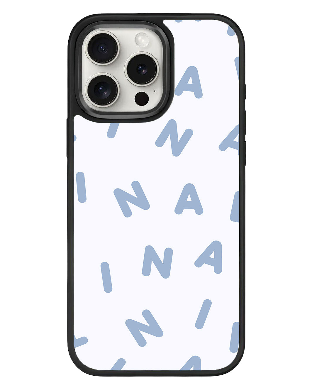 جراب iPhone Standee Grip - Monogram 2.0 أزرق