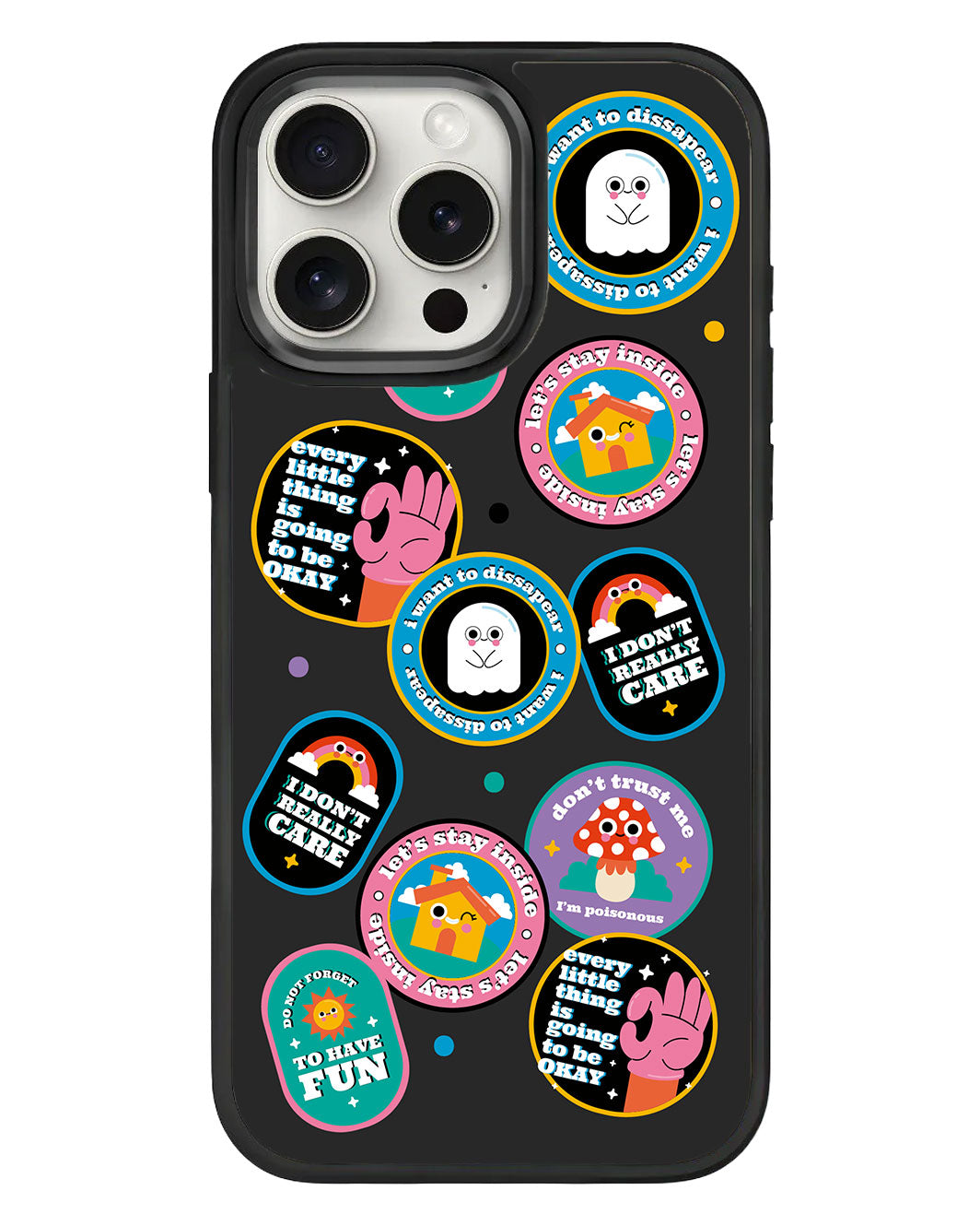 เคส iPhone Standee Grip - แพ็คสติกเกอร์ Monster