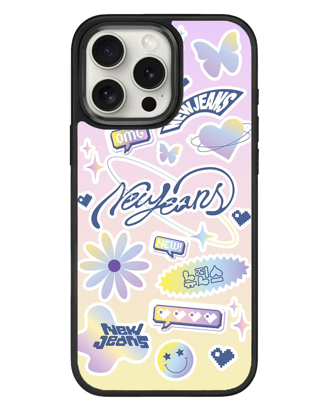 เคส iPhone Standee Grip - New Jeans OMG 2.0