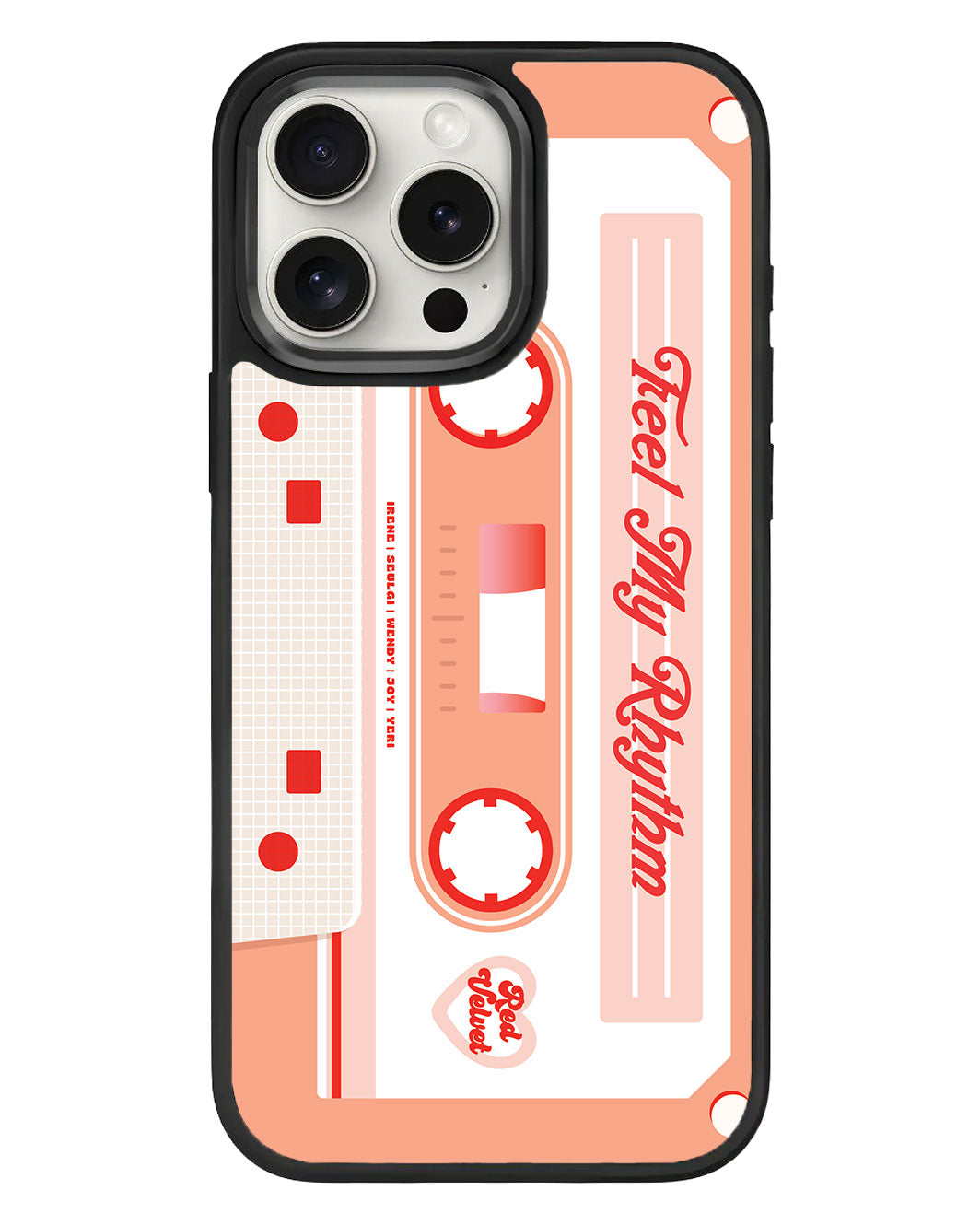 เคส iPhone Standee Grip - ตลับกำมะหยี่สีแดง