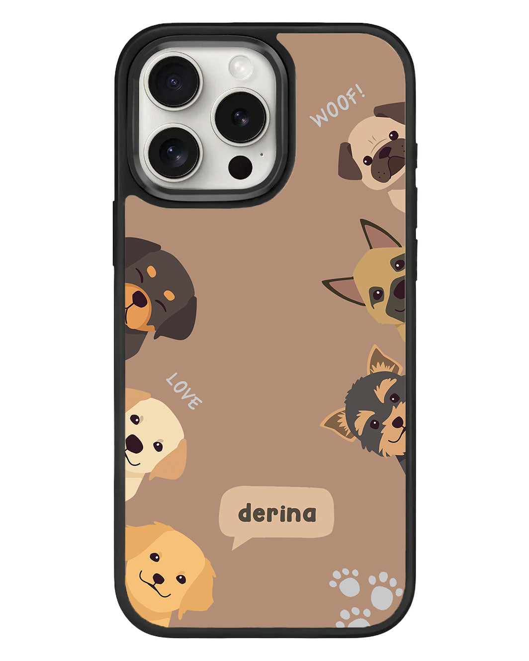 เคส iPhone Standee Grip - Ruff Family 1.0