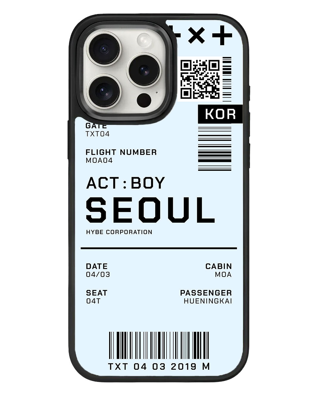 เคส iPhone Standee Grip - TXT Ticket