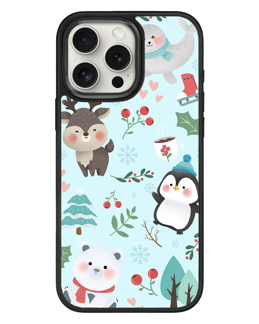 جراب iPhone Standee Grip - شتوي